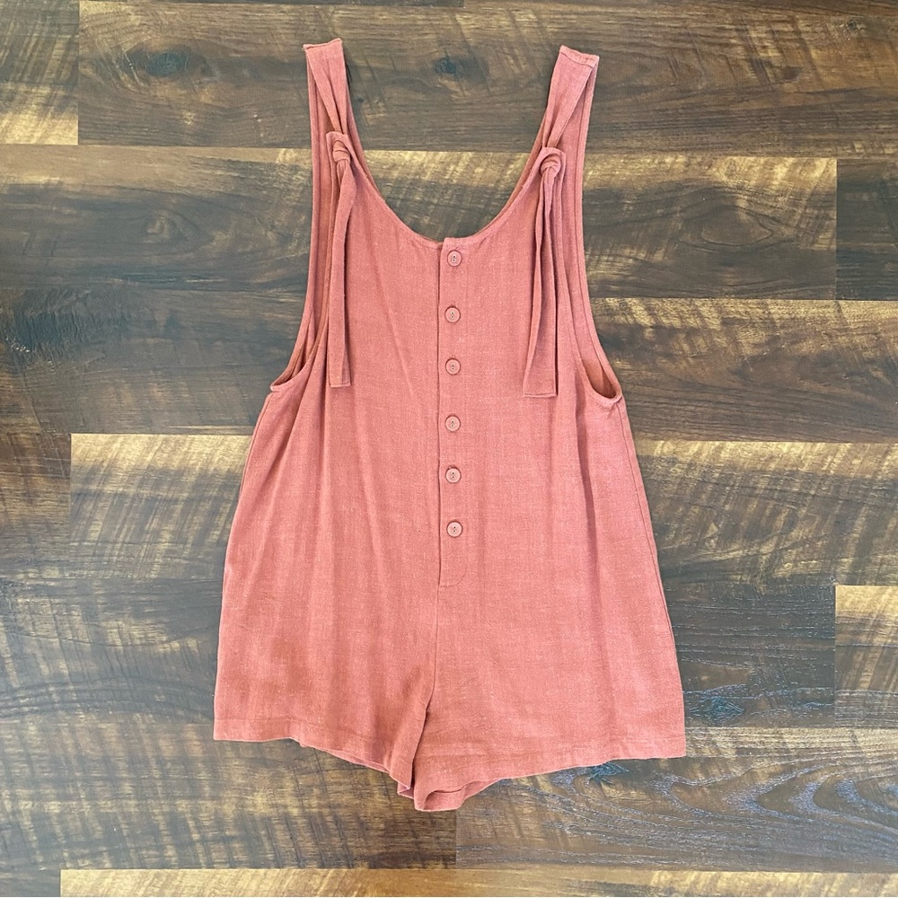 Forever 21 Terracotta color Sleeveless Romper Overalls